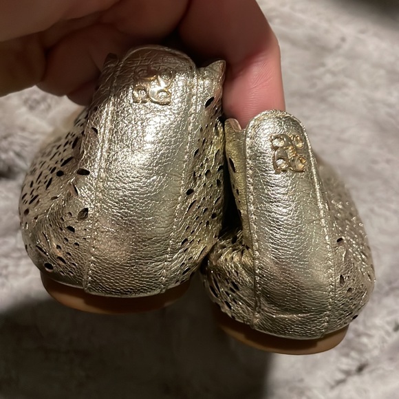 Brand new Coach gold flats! - Picture 4 of 5